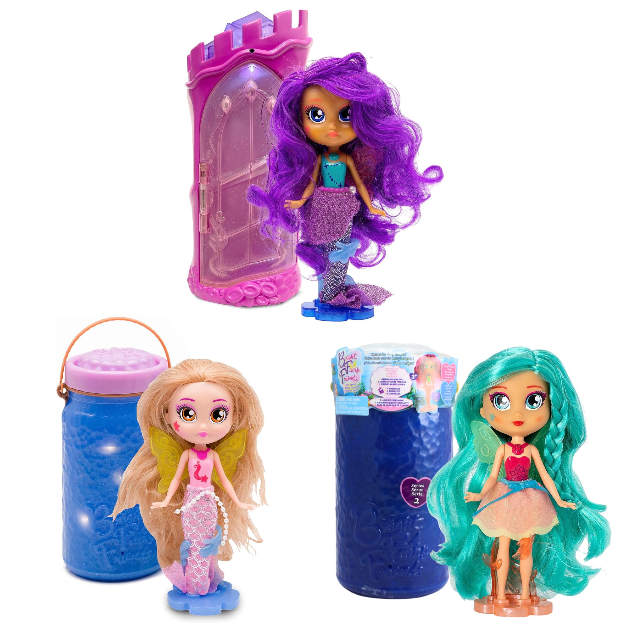 Toptoys2u Bargain Bundles BFF Bright Fairy Friends Shine Together